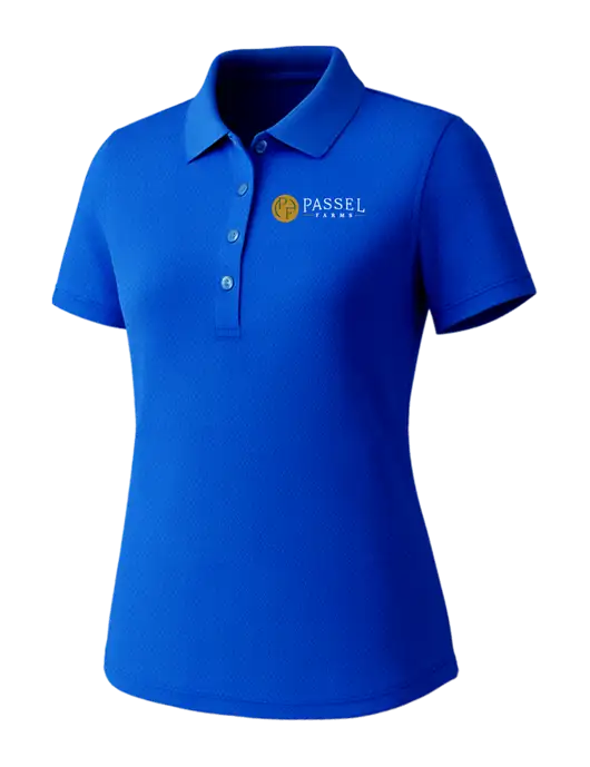 Callaway Womens Core Royal Performance Polo w/Passel Farms Logo