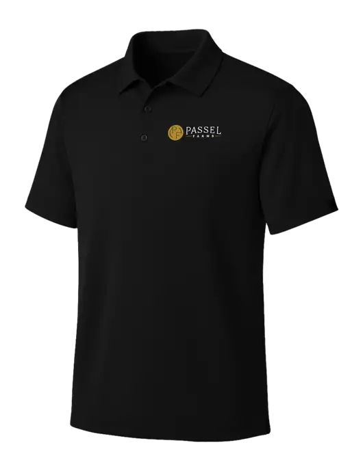 OGIO Blacktop Framework Polo w/Passel Farms Logo