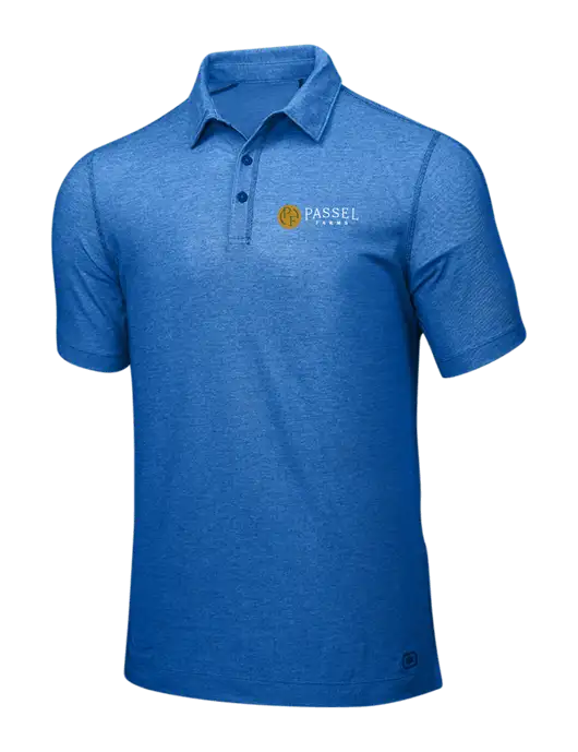 OGIO Royal Blue ONYX Polo w/Passel Farms Logo