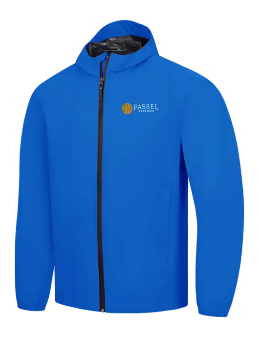 Royal Essential Rain Jacket w/Passel Provides Logo
