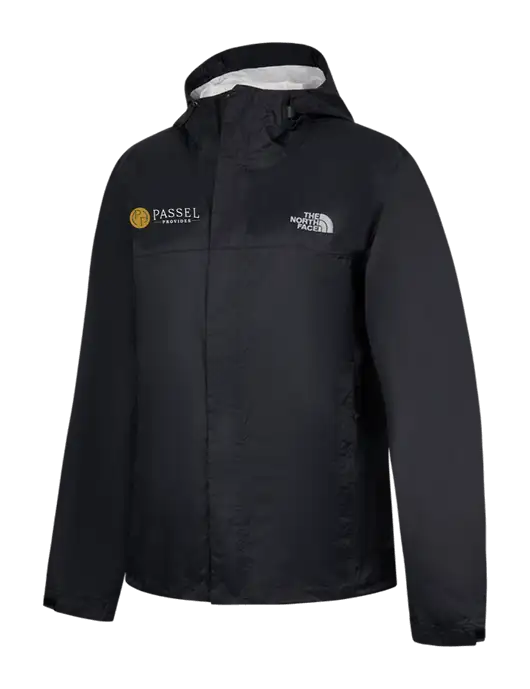 The North Face Black DryVent Rain Jacket w/Passel Provides Logo
