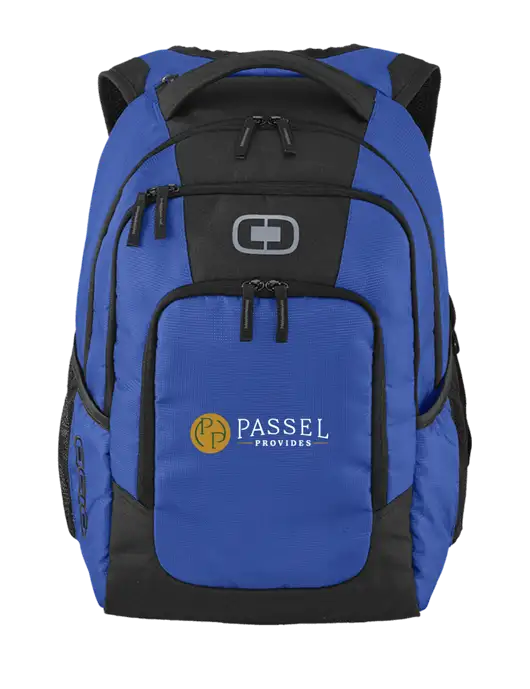 OGIO Cobalt Logan Laptop Backpack
 w/Passel Provides Logo